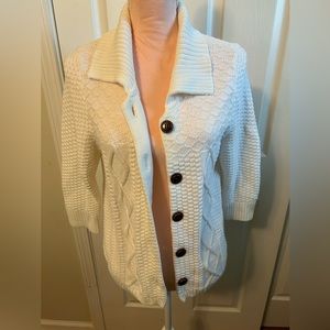 Christopher and Banks White Sweater